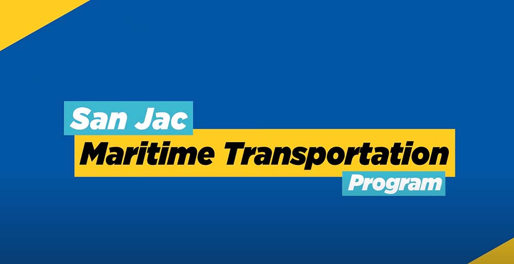 Video San Jac Maritime Transportation
